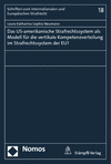 Cover des Buchs: Das US-amerikanische Strafrechtssystem als Modell für die vertikale Kompetenzverteilung im Strafrechtssystem der EU?