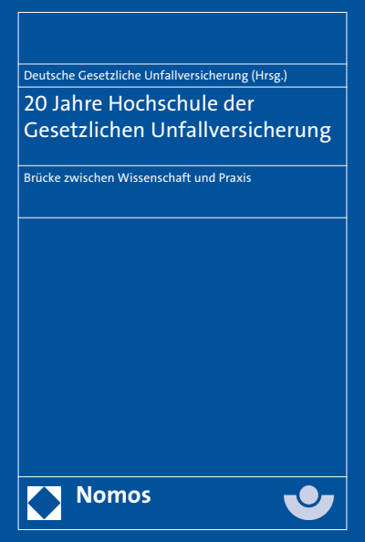 Cover des Buchs: 20 Jahre Hochschule der Gesetzlichen Unfallversicherung