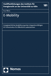 Cover des Buchs: E-Mobility