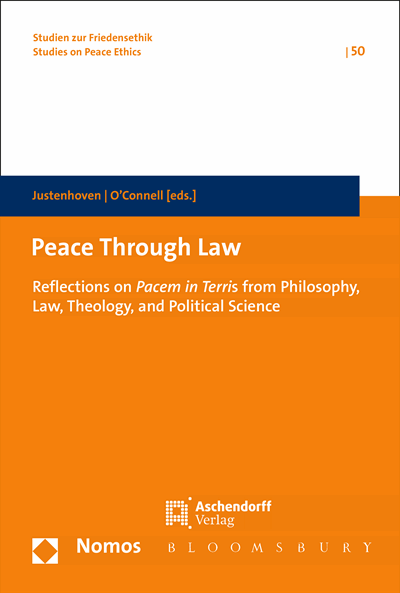 Cover of book: Peace Through Law