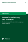 Cover des Buchs: Generationserfahrung und Judentum
