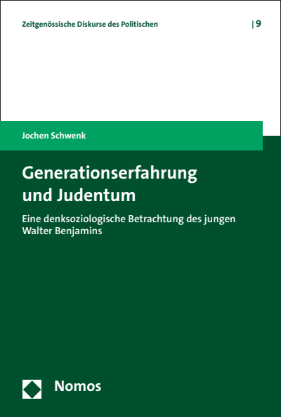 Cover des Buchs: Generationserfahrung und Judentum