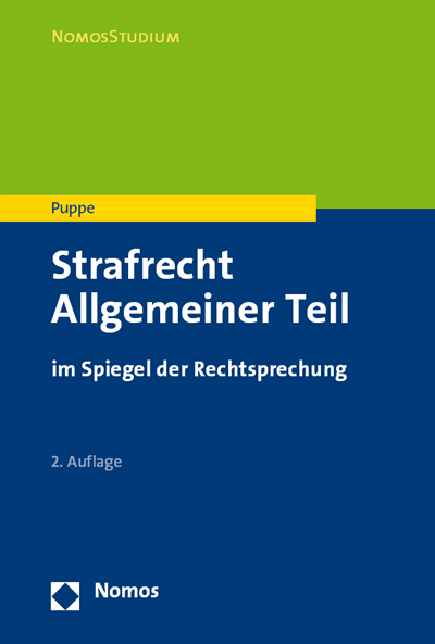 Cover des Buchs: Strafrecht Allgemeiner Teil
