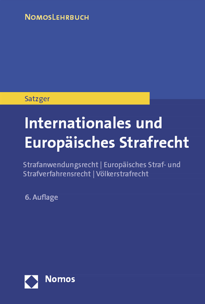 Cover des Buchs: Internationales und Europäisches Strafrecht