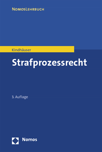 Cover des Buchs: Strafprozessrecht