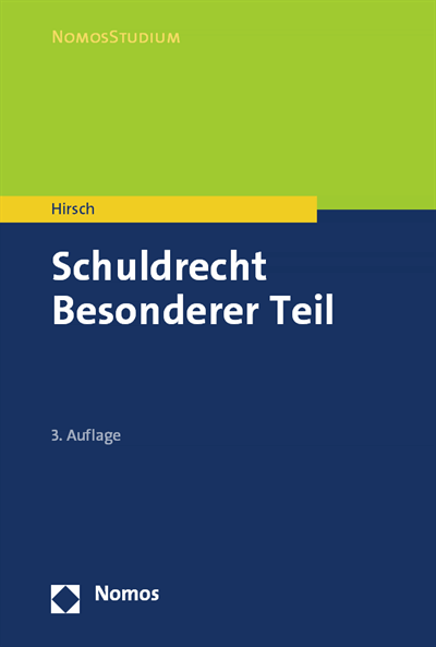 Cover des Buchs: Schuldrecht Besonderer Teil