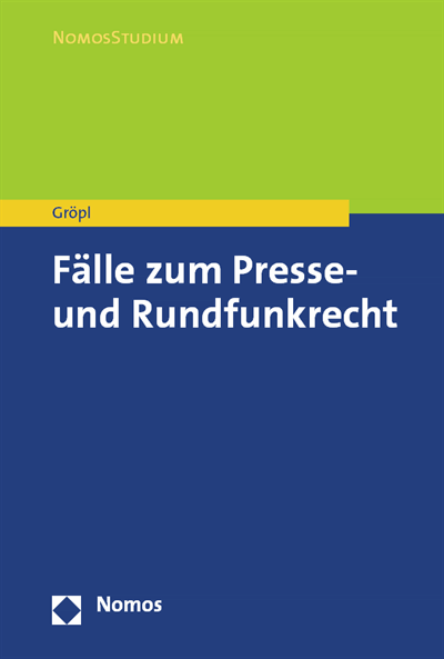 Cover des Buchs: Fälle zum Presse- und Rundfunkrecht