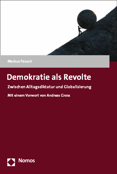 Cover of book: Demokratie als Revolte