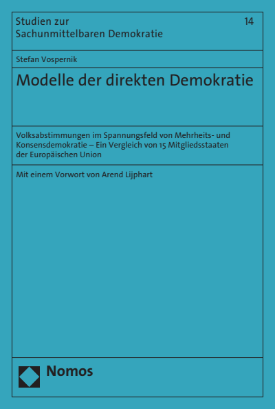 Cover des Buchs: Modelle der direkten Demokratie