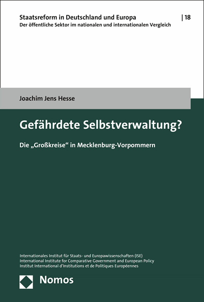 Cover of book: Gefährdete Selbstverwaltung?
