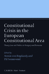 Cover of book: Constitutional Crisis in the European Constitutional Area
