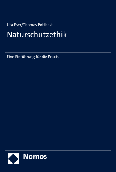 Cover of book: Naturschutzethik