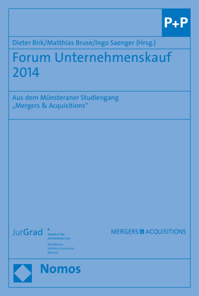 Cover of book: Forum Unternehmenskauf 2014