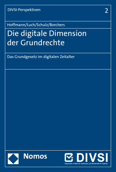 Cover des Buchs: Die digitale Dimension der Grundrechte
