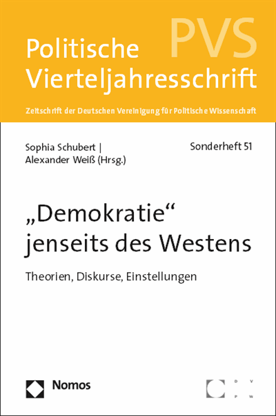 Cover of book: "Demokratie" jenseits des Westens