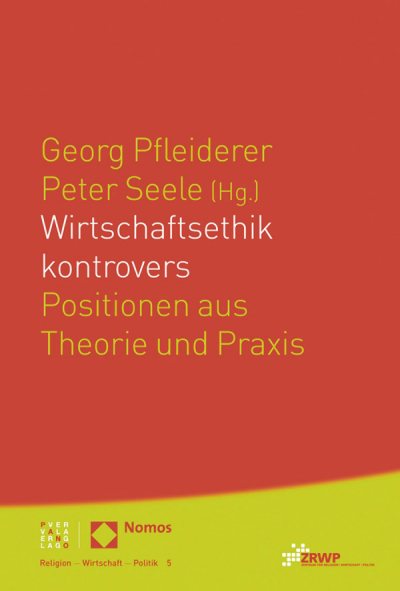 Cover of book: Wirtschaftsethik kontrovers
