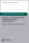 Cover of book: Studieren an der Universität zu Köln - Die Sicht internationaler Hochschulgruppen