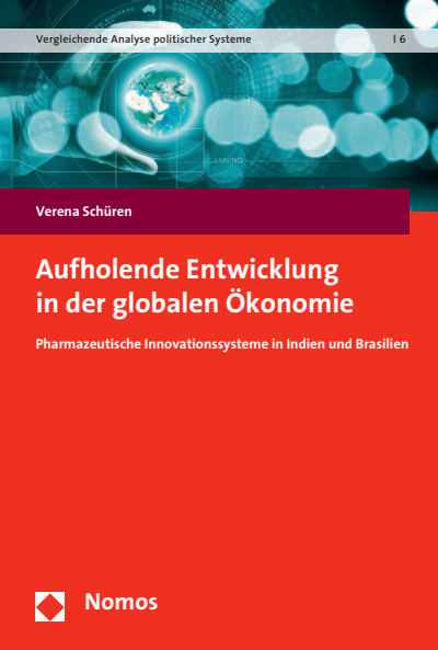 Cover of book: Aufholende Entwicklung in der globalen Ökonomie