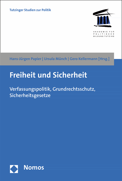 Cover of book: Freiheit und Sicherheit