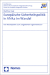 Cover des Buchs: Europäische Sicherheitspolitik in Afrika im Wandel