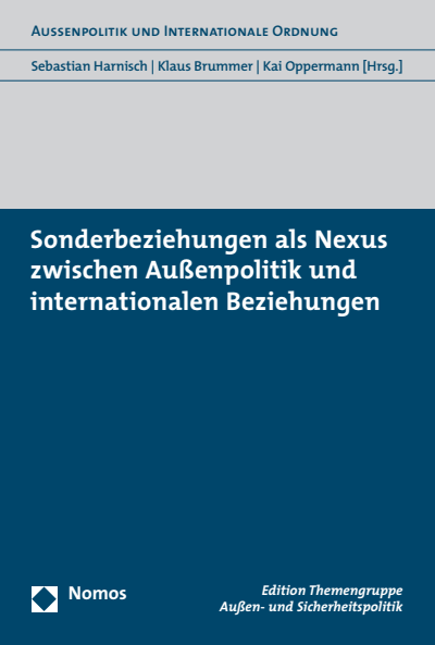 Cover of book: Sonderbeziehungen als Nexus zwischen Außenpolitik und internationalen Beziehungen