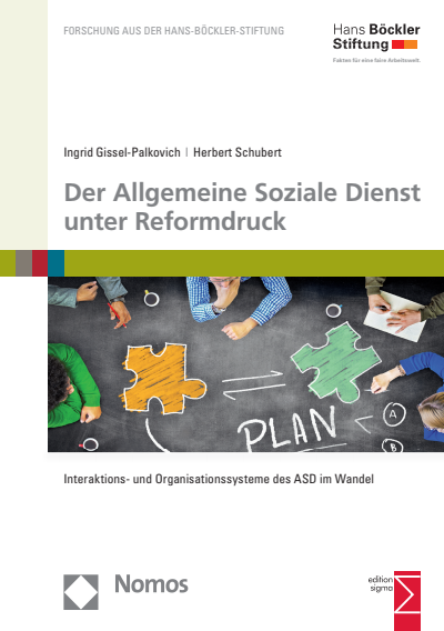Cover des Buchs: Der Allgemeine Soziale Dienst unter Reformdruck