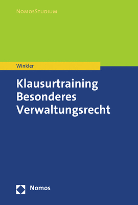 Cover des Buchs: Klausurtraining Besonderes Verwaltungsrecht