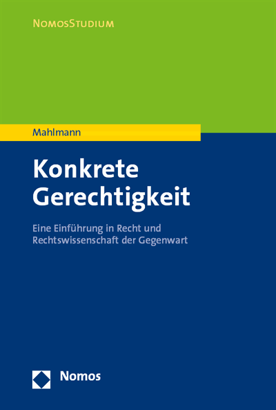 Cover des Buchs: Konkrete Gerechtigkeit