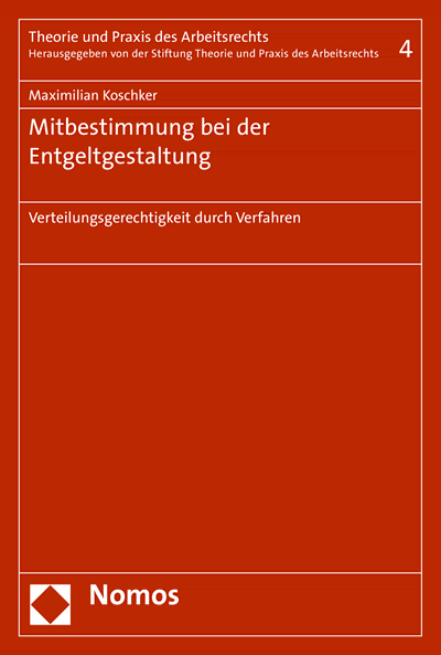 Cover des Buchs: Mitbestimmung bei der Entgeltgestaltung