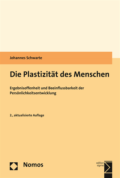 Cover of book: Die Plastizität des Menschen