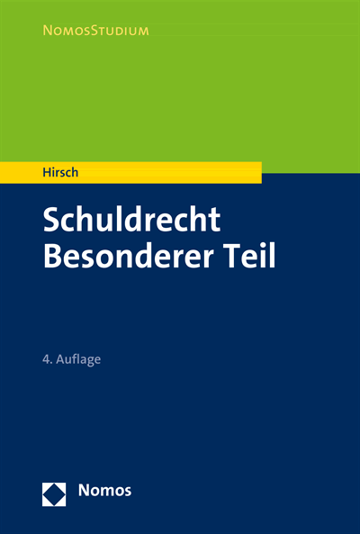 Cover des Buchs: Schuldrecht Besonderer Teil