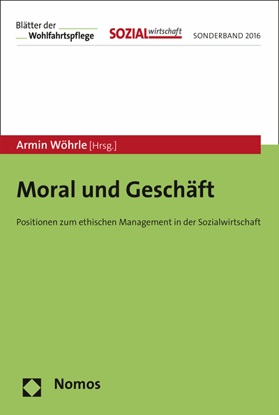 Cover of book: Moral und Geschäft