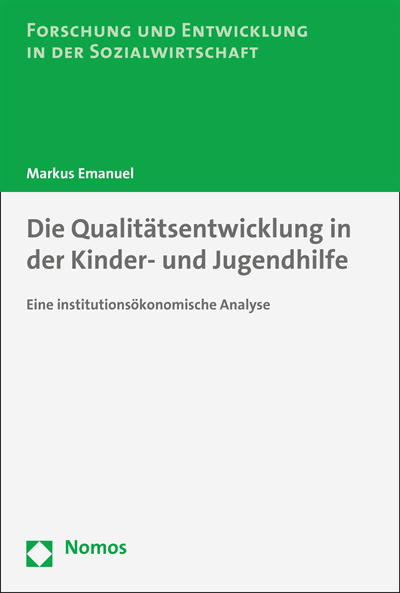 Cover of book: Die Qualitätsentwicklung in der Kinder- und Jugendhilfe