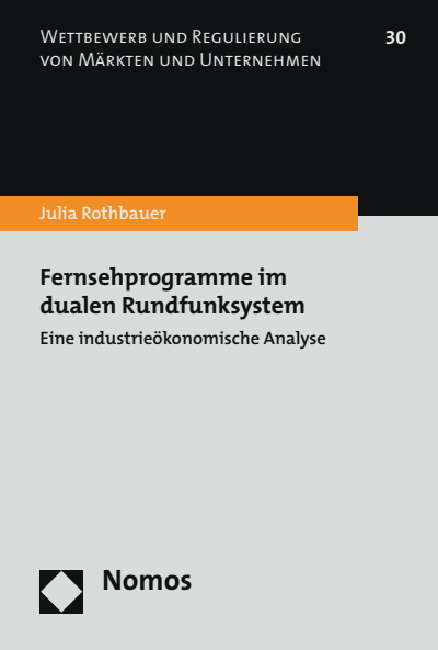 Cover des Buchs: Fernsehprogramme im dualen Rundfunksystem