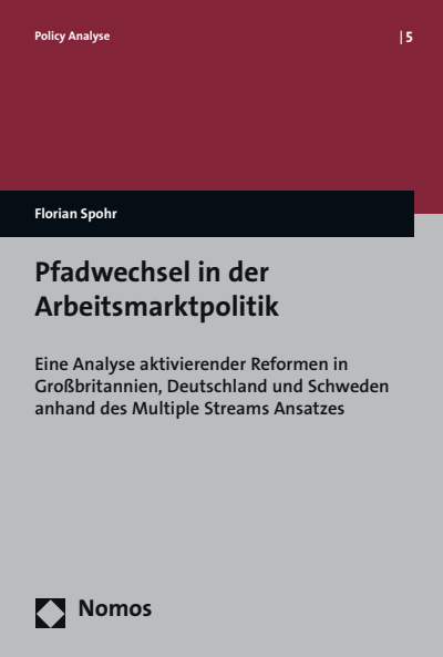 Cover of book: Pfadwechsel in der Arbeitsmarktpolitik