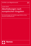 Cover des Buchs: Abschiebungen nach europäischen Vorgaben