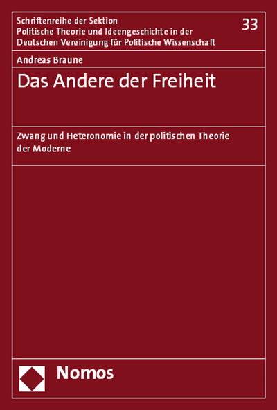 Cover of book: Das Andere der Freiheit