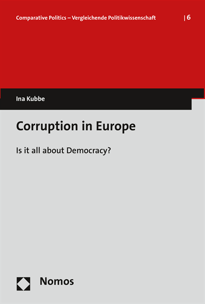 Cover des Buchs: Corruption in Europe