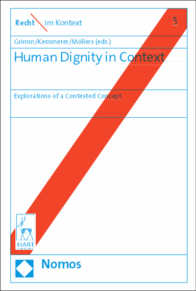 Cover des Buchs: Human Dignity in Context