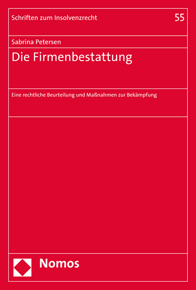 Cover des Buchs: Die Firmenbestattung