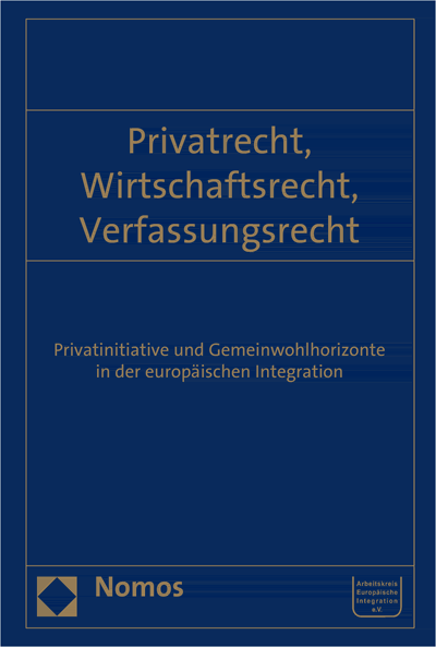 Cover des Buchs: Privatrecht, Wirtschaftsrecht, Verfassungsrecht