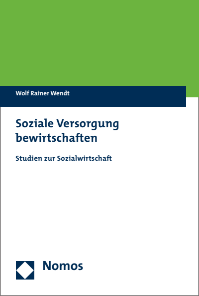 Cover des Buchs: Soziale Versorgung bewirtschaften