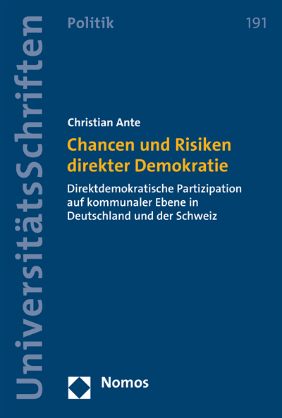 Cover des Buchs: Chancen und Risiken direkter Demokratie