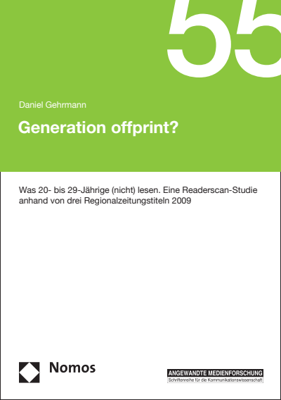 Cover of book: Generation offprint?