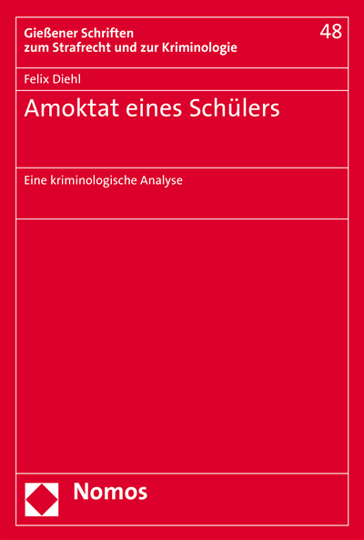 Cover des Buchs: Amoktat eines Schülers
