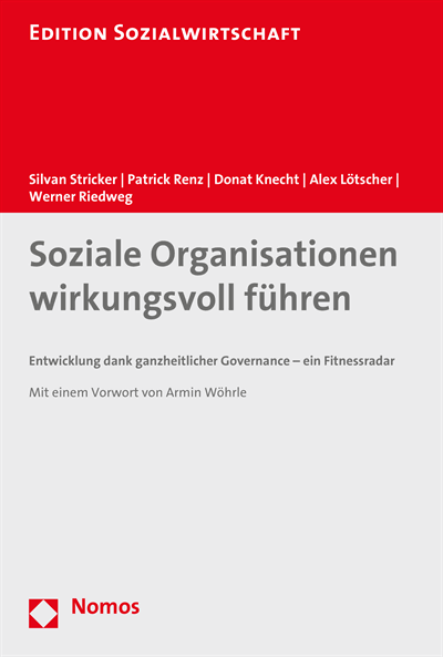 Cover des Buchs: Soziale Organisationen wirkungsvoll führen