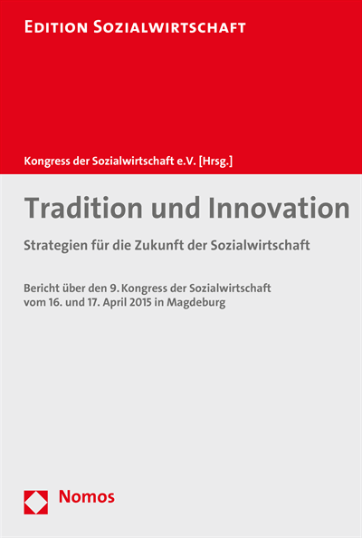 Cover of book: Tradition und Innovation