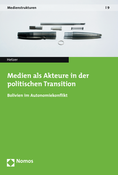 Cover of book: Medien als Akteure in der politischen Transition