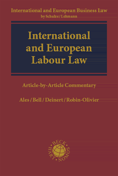Cover des Buchs: International and European Labour Law