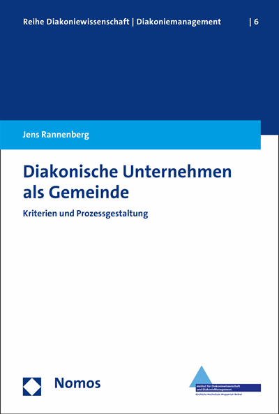 Cover of book: Diakonische Unternehmen als Gemeinde